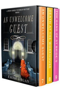Penny Green Victorian Mystery Series Boxset books 7-9 by Emily Organ